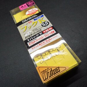 Daiwa フックK D MAX 鮎針 SS 5.5号 4本イカリ 12組入 ※未使用 (11i0200) ※クリックポスト20