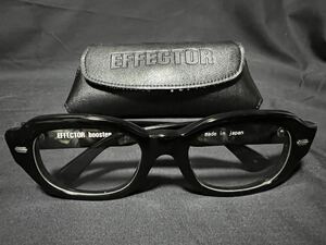 送料無料　美品　EFFECTOR booster エフェクター　ブースター　メガネ 眼鏡 