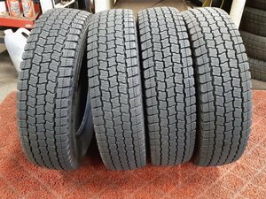 パF4652■145/80R12 80/78N LT　4本価格　GOODYEAR ICENAVI CARGO　送料無料 冬 ’19年 8.5分山 エブリイ キャリィ ハイゼット アクティ