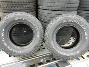 2本★オパT7876②■LT 265/75R16 6PR 112/109Q BRIDGESTONE DUELER M/T ★条件付送料無料★ホワイトレター マッド