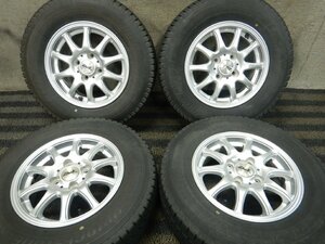 パT7964■165R13 LT 6PR BRIDGESTONE BLIZZAK VL1 社外アルミ 5J 4H PCD100★条件付送料無料★19年 スタッドレス プロボックス サクシード