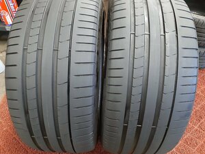 パF4749②■275/40R20 106W RFT　2本のみ　PIRELLI P ZERO　送料無料 夏 ’17年 レクサスLC LS BMWX3 X4 X5 X6 VWトゥアレグ　ランフラット