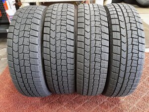 パF4755■175/70R14 84Q　4本価格　DUNLOP WINTER MAXX 02　送料無料 冬 8分山 アクア ヤリス ヴィッツ シエンタ ポルテ ノート フィット