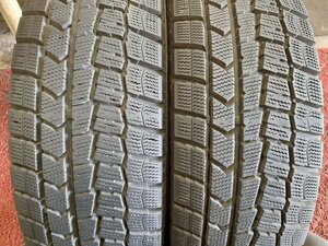 パF4753②■185/60R15 84Q　2本のみ　DUNLOP WINTER MAXX 02　送料無料 冬 ’19年 8分山 ヤリス フィット シャトル インサイト アクア