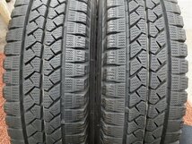 パF4768■165R13 LT 8PR　4本価格　BRIDGESTONE BLIZZAK VL1　スチールホイール　送料無料 冬 ’20年 8分山 13×5J +52 5穴 PCD114.3_画像7