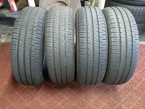 パF4588■185/60R15 84H　4本価格　DUNLOP ENASAVE EC204　送料無料 夏 8分山 ヤリス フィット シャトル インサイト イグニス アクア