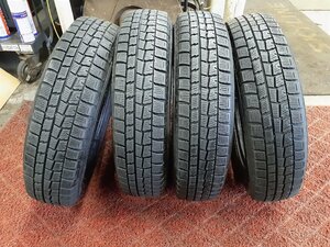 パF4825■145/80R13 75Q　4本価格　DUNLOP WINTER MAXX 01　送料無料 冬 ’19年 ムーヴ タント N-BOX モコ MRワゴン ルークス パレット