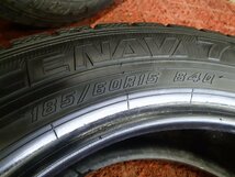 パF4811■185/60R15 84Q　4本価格　GOODYEAR ICENAVI 7　送料無料 冬 ’19年 ヤリス フィット シャトル インサイト イグニス アクア_画像10