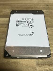 (n20) 東芝 MN07ACA12T 12TB 7200rpm SATA 内蔵HDD ヘリウムCMR