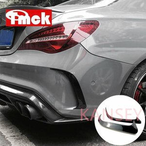 メルセデスベンツclaクラスW117 C117 200 220 260 CLA45 amg 2014-2018車のリアバンパーベントカバートリムステッカーアクセサリー