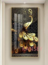 人気推薦◆最高級 リビングルーム装飾画 玄関装飾画 現代 ソファの背景装飾画_画像3
