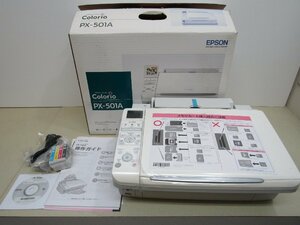EPSON カラリオ インクジェットプリンター 複合機 PX-501A 開封後未使用保管品 ジャンク扱い品