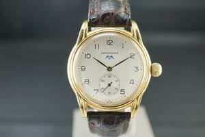 【B12/20-35 MF76】★LONGINES/ロンジン 工場創立125周年記念モデル L4.659.2 手巻 メンズ 稼働品★