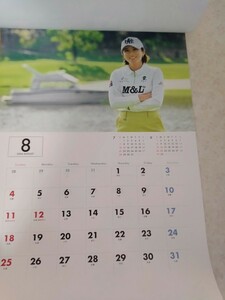 2024年■マスターズゴルフクラブ壁掛けカレンダー■イ・ボミなど■