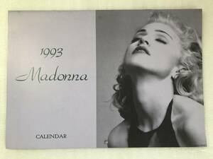 Madonna Calendar 1993/ワーナー ミュージック/非売品カレンダー 