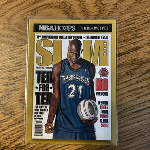 2020-21 Panini NBA Hoops Slam Magazine Cover Kevin Garnett #11
