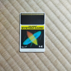 動作保証 PCエンジン システムカード ver.2.0 systen card cd rom