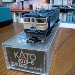 EF65 1000 前期形　日本海　KATO　カトー　3019-5 電気機関車 鉄道模型 動力ライト確認済　部品欠品ありジャンク