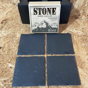 DULTON Dulton STONE COASTER SQUARE 4 шт. комплект Stone Coaster квадратное 