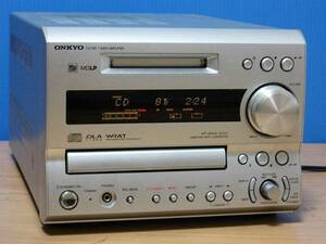 ONKYO★良品 メンテ済 動作良好★高音質 CD/MDチューナーアンプ MDLP対応★CD取説付★FR-9GX