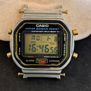 カシオ G-SHOCK DW-5600B-3V　電池交換済み　稼働品　新品ベゼルその他おまけ付き