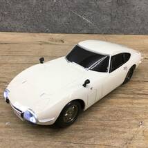 日本オート玩具 R/C トヨタ 2000GT ホワイト 白 ラジコン ジャンク レトロ ビンテージ 菊E_画像2