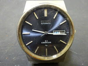 SEIKO　セイコー　emblem　エンブレム　デイデイト　自動巻き　腕時計