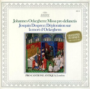 A00333864/LP/Pro Cantione Antiqua、London「Ockeghem / Missa Pro Defunctis」