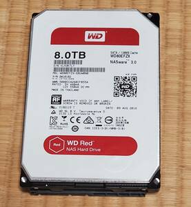 WESTERN DIGITAL 3.5インチHDD WD80EFZX 8TB SATA 5400RPM