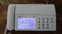 【動作品】Panasonic 電話機付きFAX KX-PD702-W ファックス おたっくす_画像3