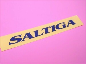 ソルティガ SOLTIGA ダイワ Daiwa ステッカー 紺大 シール　台紙220-33mm