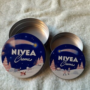 NIVEA 　ニベア クリーム　空き缶　限定缶　 青缶