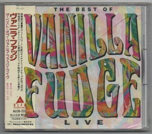 CD★送料無料★Vanilla Fudge/The Best Of...Live■未開封国内盤