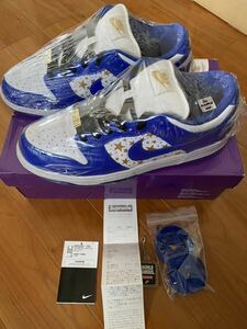 Supreme × Nike SB Dunk Low OG Hyper Blueシュプリーム × ナイキ ダンク　ブルー　27.5cm