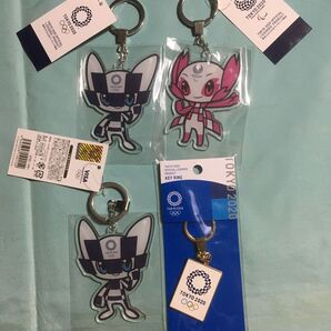 TOKYO2020 キーホルダー 4個