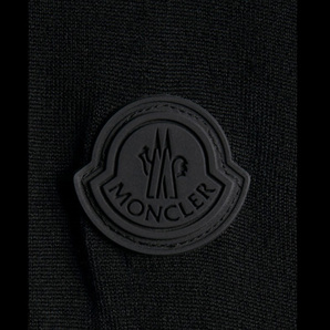 送料無料 12 MONCLER モンクレール 9F00002 M1180 ブラック ハイネック ニット セーター size XLの画像7