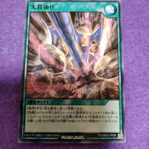 遊戯王 ラッシュデュエル 大貫通! ノーマル RD/SBD3-JP026