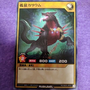 遊戯王 ラッシュデュエル 孤狼ガリウム ノーマル RD/SBD5-JP012