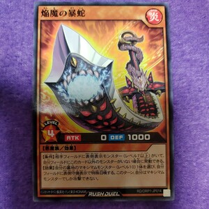 遊戯王 ラッシュデュエル 焔魔の暴蛇 ノーマル RD/ORP1-JP014