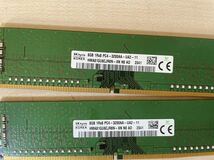 DDR4/ 8GBX4 / 32GBメモリ SKhynix Crucial _画像5