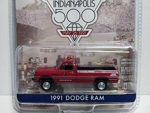 GREENLIGHT 1/64 INDIANAPOLIS 500-1991 DODGE RAM /グリーンライト/Indy/インディ/ダッジ・ラム/Trucks/Rick Mears/リック・メアーズ