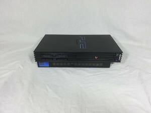 ☆ PS2/本体 SCPH-50000 厚型/透けあり SONY 2003年ごろ 動作確認済み/AV接続端子少し甘※ 目立ちキズ汚れなし