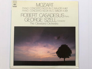 MOZART PIANO CONCERTO NO.21 IN C MAJOR K.467 CONCERTO NO.24 IN C MINOR K.491 ROBERT CASADESUS GEORGE SZELL The Cleveland Orchestra