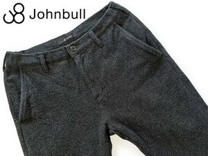 日本製★JOHNBULL ジョンブル フランネル テーパードスリム イージーパンツ クロップドパンツ★モッズ アイビー サーファー