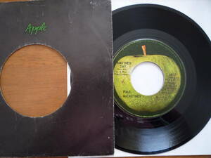 シングル:Another Day (アナザー デイ)/MEXICO メキシコ盤 Single/Apple 6853/Paul McCartney ポール マッカートニー