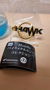 HONDA バイクメタルエンブレムコレクション２★HAWK CB250T
