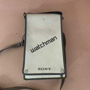 1円スタート　SONY WATCHMAN ジャンク品watchman/ウォッチマンSONY/ソニーFD-40. 1985年製ヴィンテージ