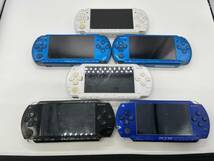 ◆ジャンク◆ #12517 SONY/ソニー PSP 1000 PSP 3000 ファイナルファンタジー FF 20th おまとめ 6台 バッテリー無し 動作未確認_画像1