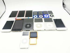 ☆部品取りにぜひ!!☆#12752 Apple 歴代ipod 16台セット 動作未確認 ジャンク 中古 現状品