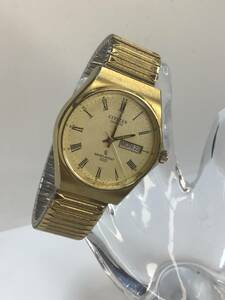  【CITIZEN】クォーツ　中古品　稼働品　電池交換済　5-68 sh